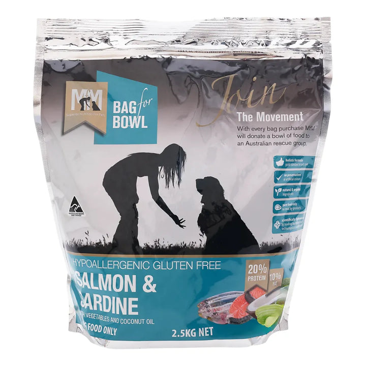MFM DOG SALMON & SARDINE GLUTEN FREE BLUE 2.5KG 