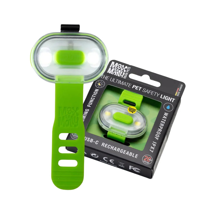 Max molly matrix ultra led safety light lime green