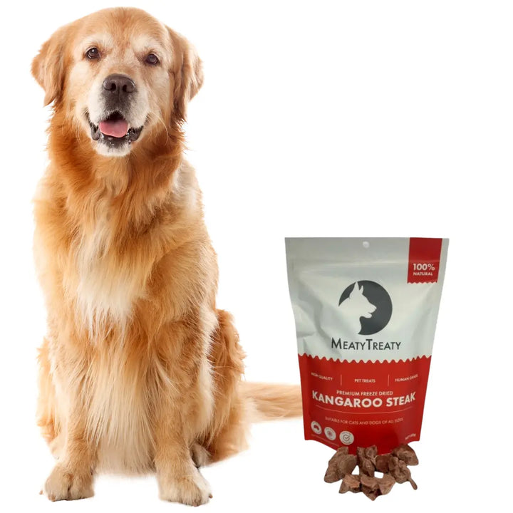 Meaty Treaty Freeze Dried Kangaroo Steak