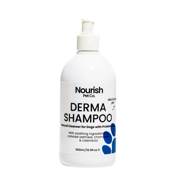 NOURISH PET CO DERMA SHAMPOO 500ML