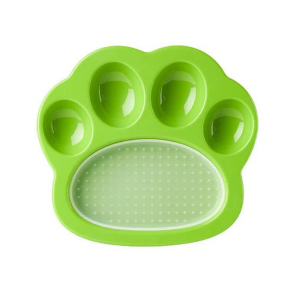 PET DREAMHOUSE PAW MINI 2 IN 1 SLOW PAW & PAD GREEN