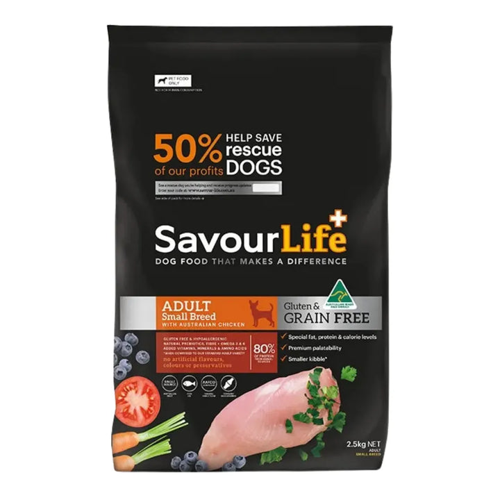 SAVOURLIFE GRAIN-FREE SMALL BREED ADULT 2.5KG 