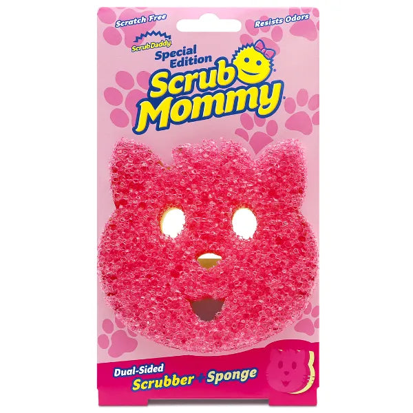 SCRUB MOMMY CAT SHAPE SPONGE - LIMITED EDITION 1 PACK