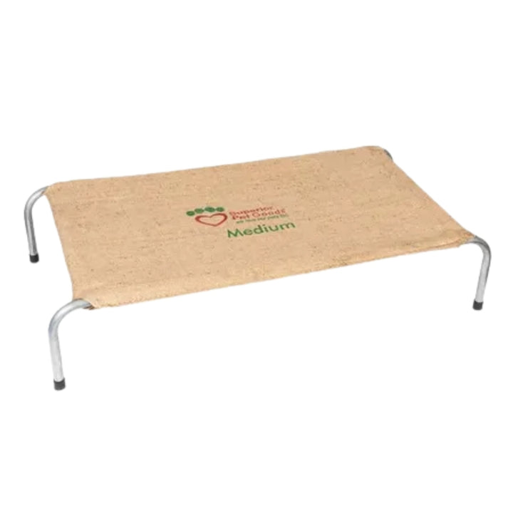 Superior Steel Framed Dog Bed Med 22cmh X 55cmw X 107cmd (Hess)