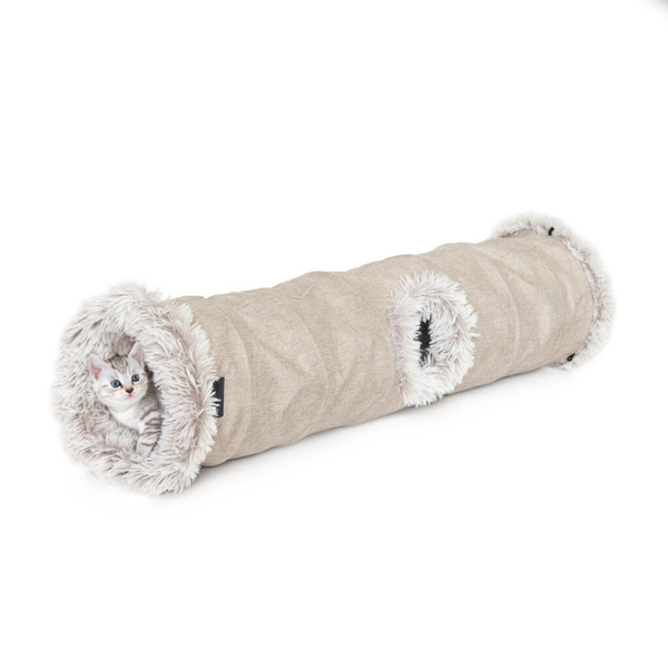 Superior Cat Tunnel Aspen Faux Fur