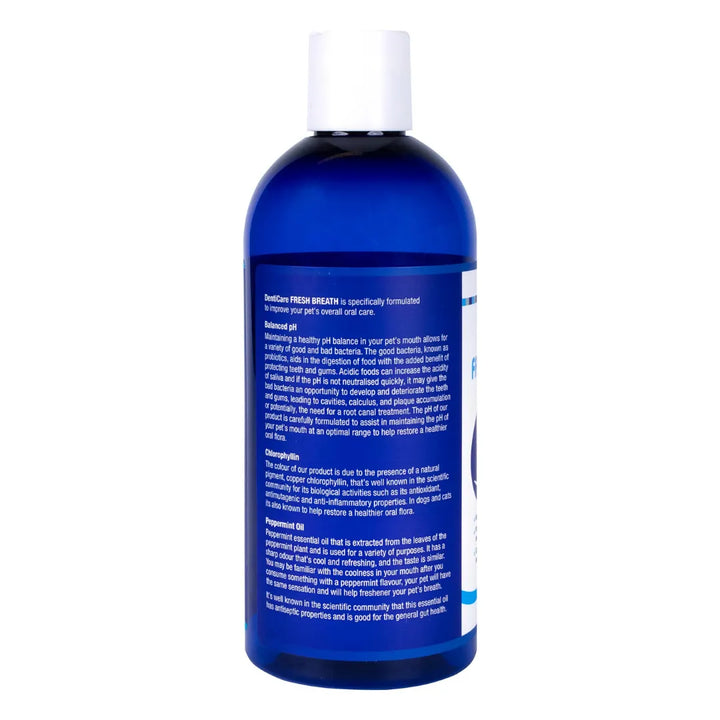 VETSENSE DENTICARE FRESH BREATH 500ML back