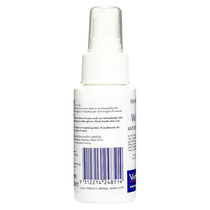 VIRBAC WOUND GARD 50ML back