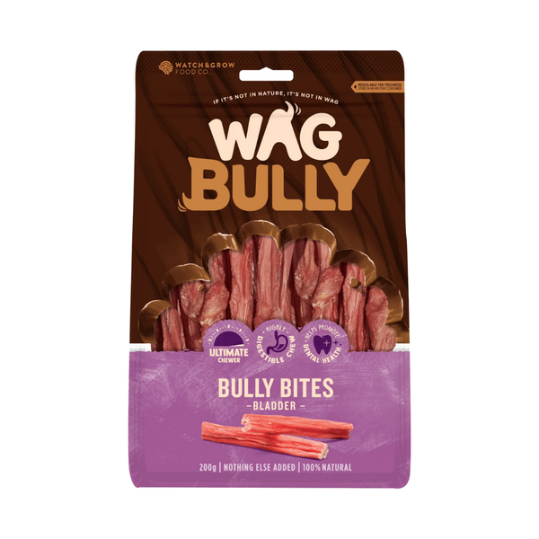 WAG BULLY BITES 200G