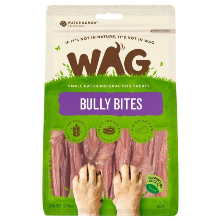WAG Bully Bites 200g font