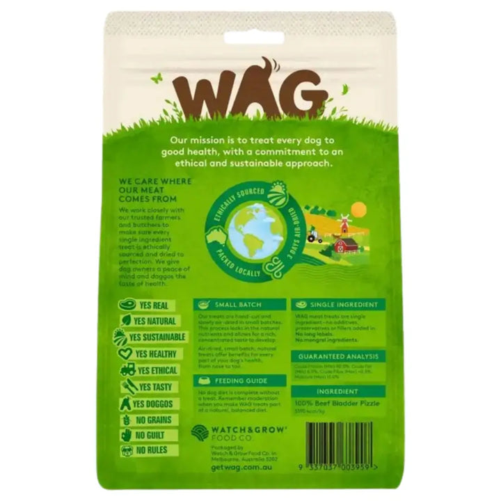 WAG Bully Bites 200g back