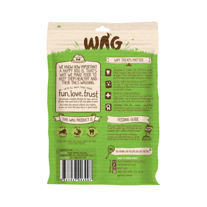 WAG Kangaroo Cubes 200g back