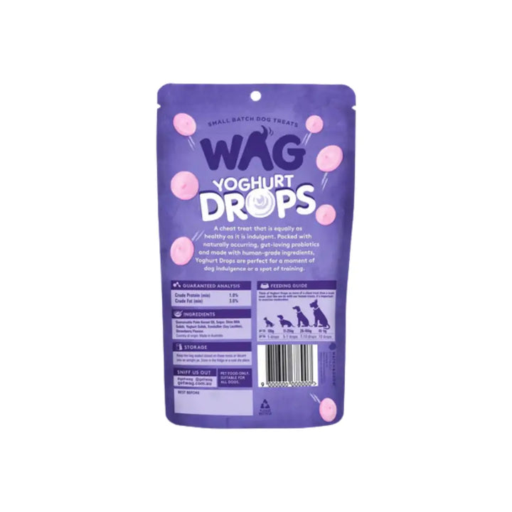 WAG Yoghurt Drops Strawberry