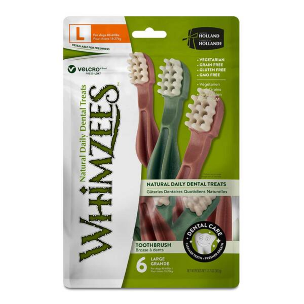 Whimzees Toothbrush Star L 6-Pack