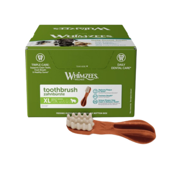 Whimzees Toothbrush XL Bulk Box (18pc)