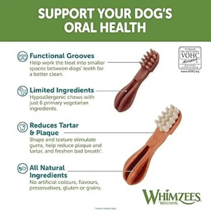 WHIMZEES Toothbrush S Bulk Box 