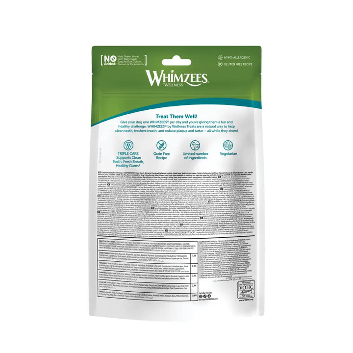 WHIMZEES Toothbrush Star-M Value Bag  back