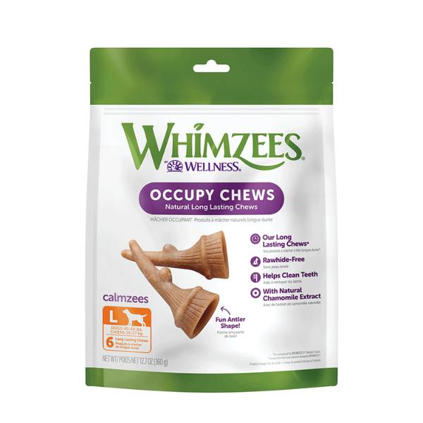Whimzees Occupy Antlers L Value Bag (6 Bag)