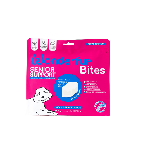 WONDERFUR DOG BITES SENIOR SUPPORT GOJI BERRY 50G