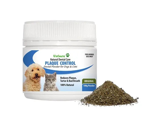 VETNEX PLAQUE CONTROL POWDER FOR DOG & CAT 100G