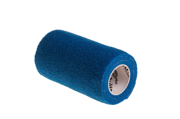 VALUWRAP COHESIVE BANDAGE 10CM BLUE