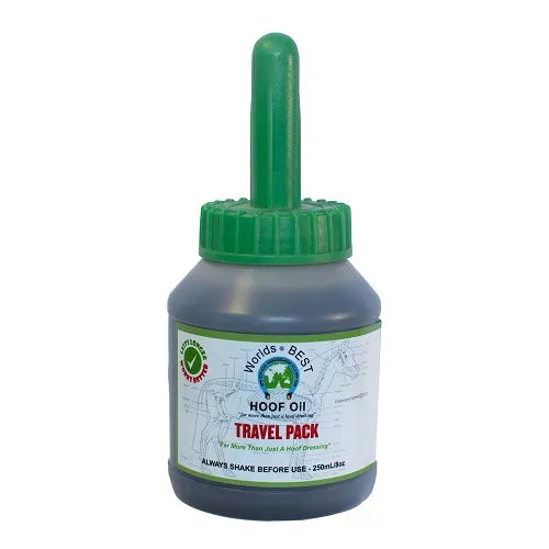 WORLDS BEST HOOF OIL 250 ML TRAVEL PACK