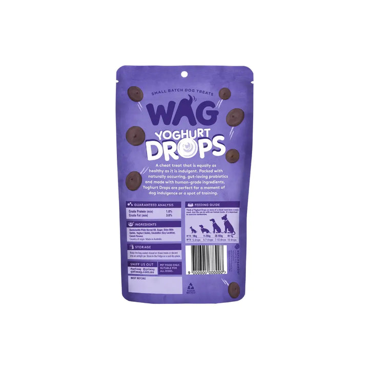 Wag Yoghurt Drops Carob