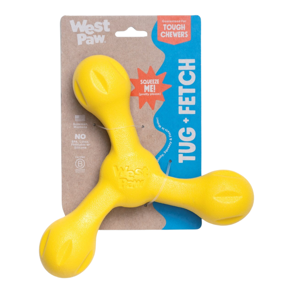 WEST PAW SKAMP TUG TOY - DANDELION