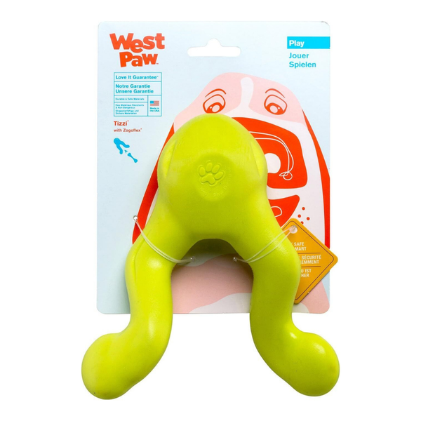 WEST PAW TIZZI OUZZLE TOY - SMALL - GRANNY SMITH