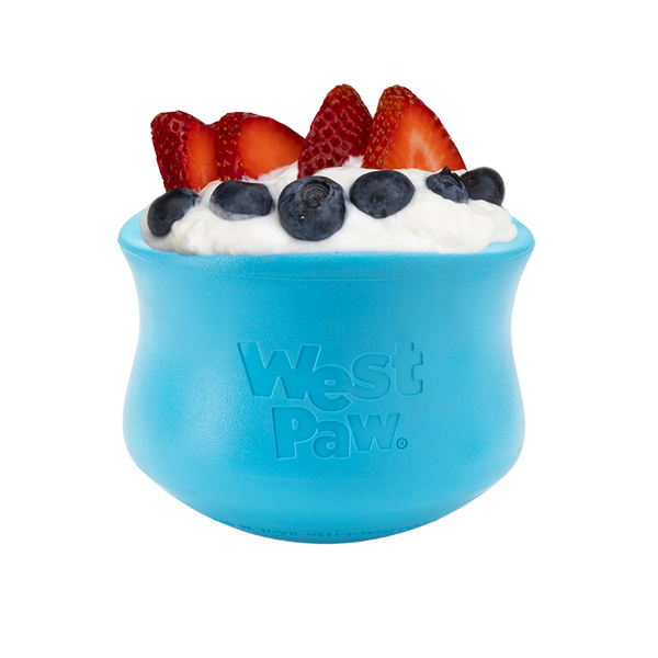 WEST PAW TOPPL PUZZLE TOY - X-LARGE - AQUA