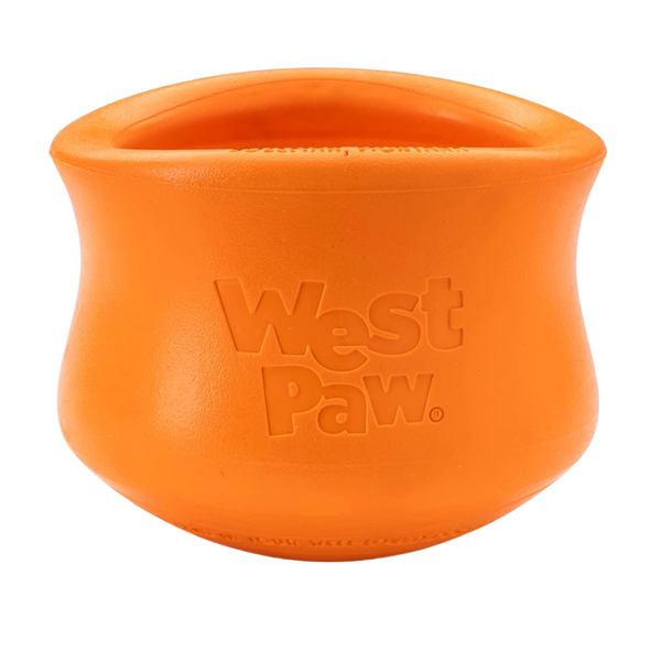 WEST PAW TOPPL PUZZLE TOY - X-LARGE - TANGERINE