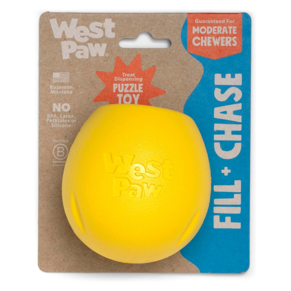 WEST PAW RUMBL PUZZLE TOY - SMALL - DANDELION