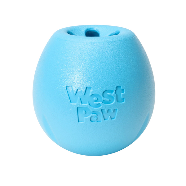 West Paw Rumbl Puzzle Toy - Large - Aqua