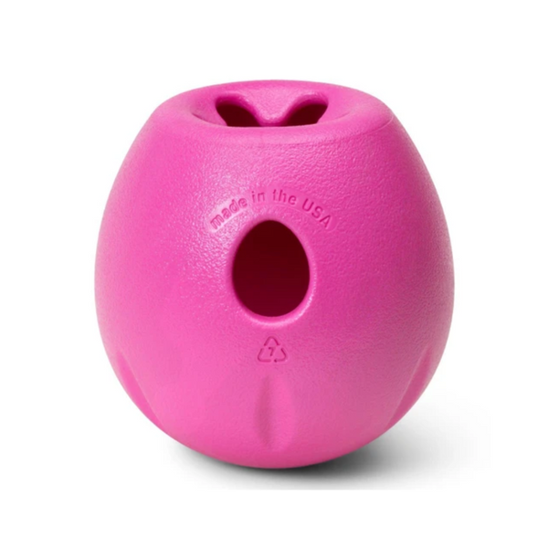 West Paw Rumbl Puzzle Toy - Large - Hot Pink