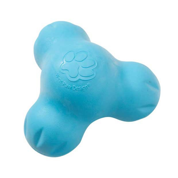 WEST PAW TUX TOUGH PUZZLE TOY - SMALL - AQUA