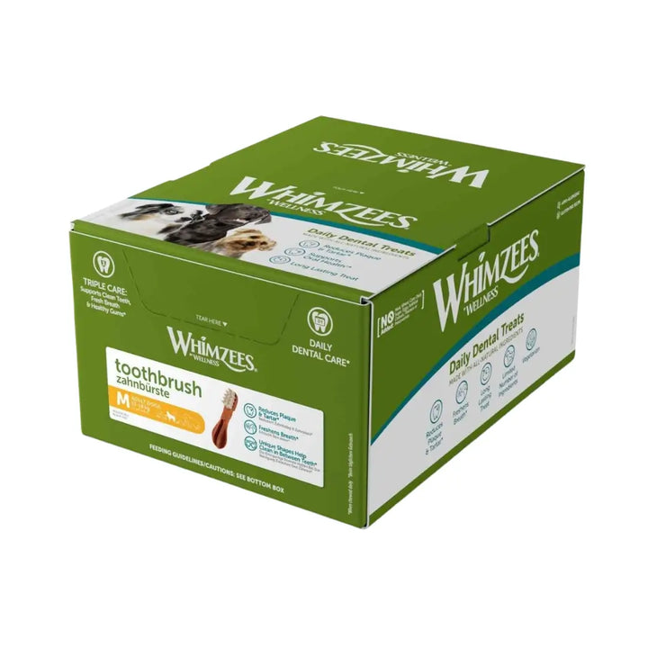Whimzees Toothbrush M Bulk Box 