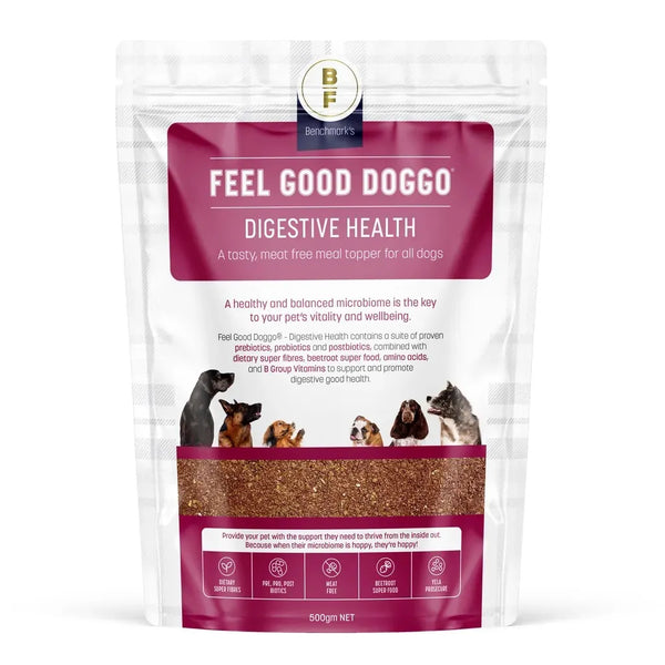 FEEL GOOD DOGGO DIGESTIVE HEALTH 500GM