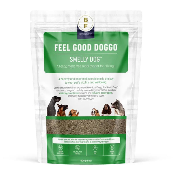 FEEL GOOD DOGGO SMELLY DOG 500GM