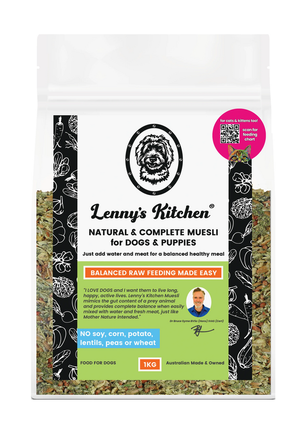 LENNYS KITCHEN COMPLETE & BALANCED MUESLI 1KG