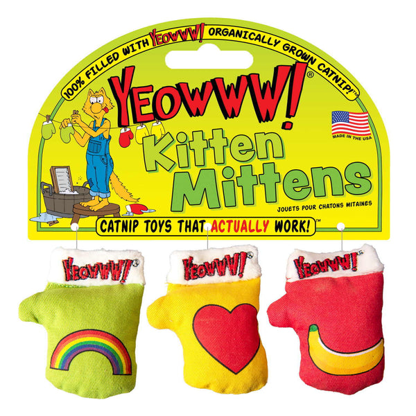 YEOWWW - KITTEN MITTENS 3PK