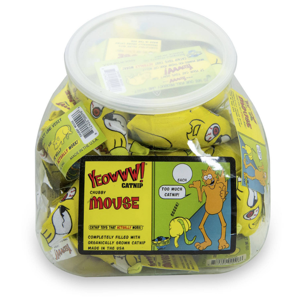 YEOWWW - CHUBBY MOUSE POS DISPLAY JUG 30PK