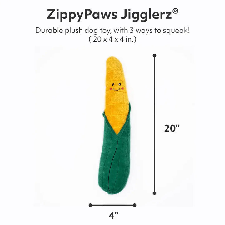 ZIPPYPAWS JIGGLERZ size chart