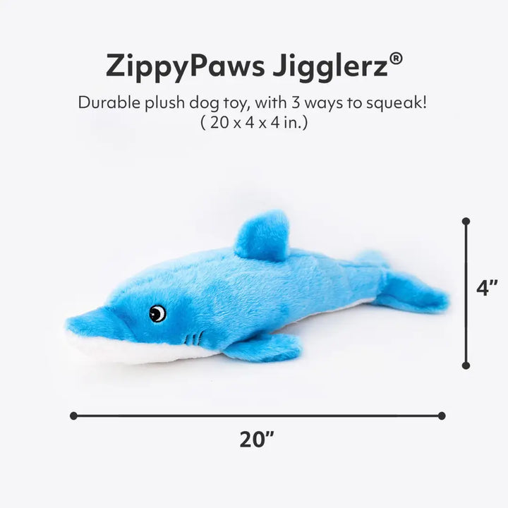 ZIPPYPAWS JIGGLERZ - SHARK size