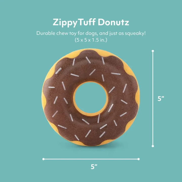 ZIPPYPAWS JUNIOR DONUTZ - CHOCOLATE size