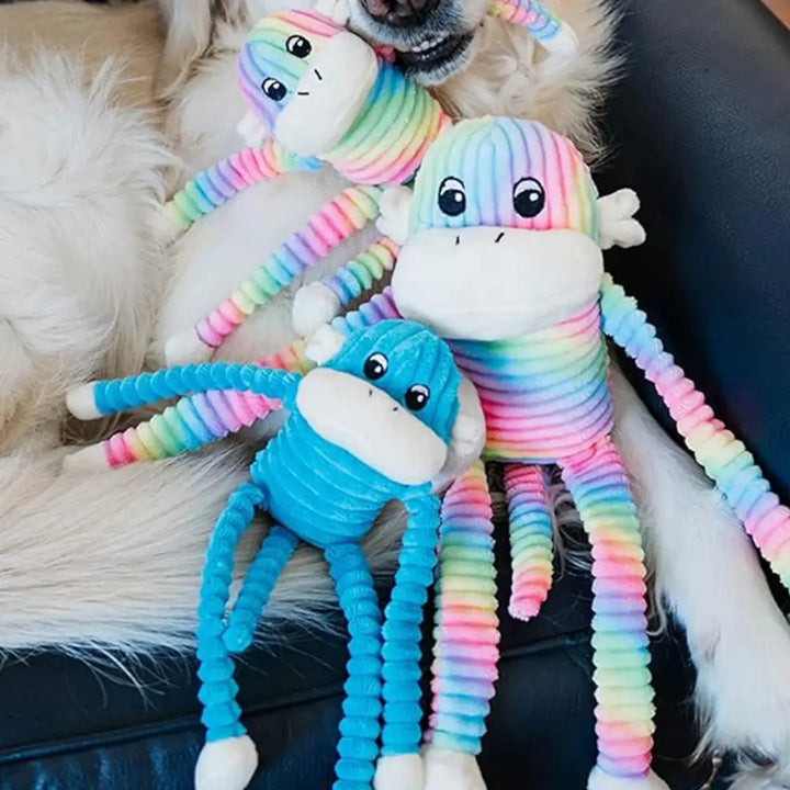 ZIPPYPAWS SPENCER THE CRINKLE MONKEY 2PK - SMALL