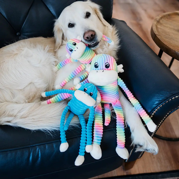 ZIPPYPAWS SPENCER THE CRINKLE MONKEY 2PK 