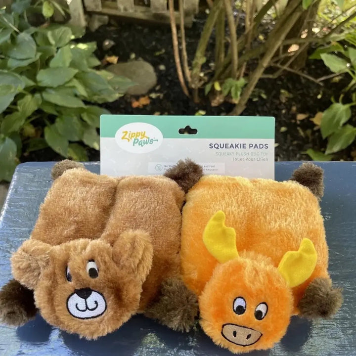 ZIPPYPAWS SQUEAKIE PADS 2-PACK 