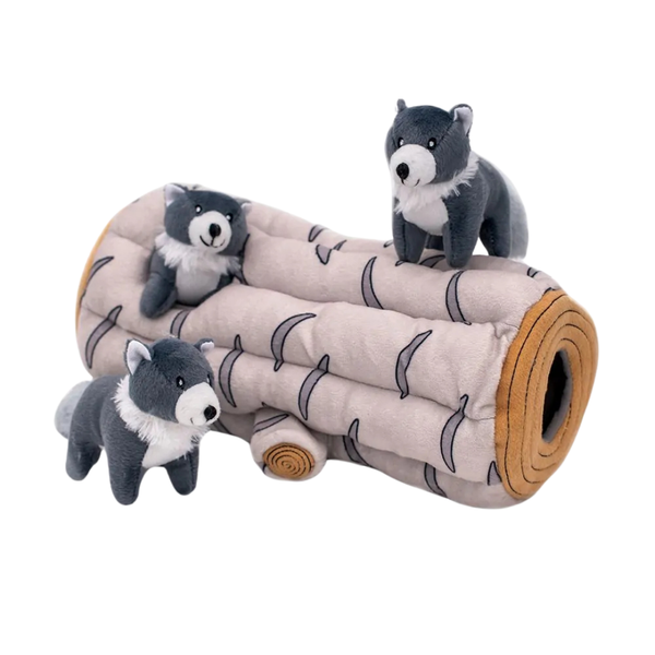 ZIPPYPAWS ZIPPY BURROW - ARTIC WOLF