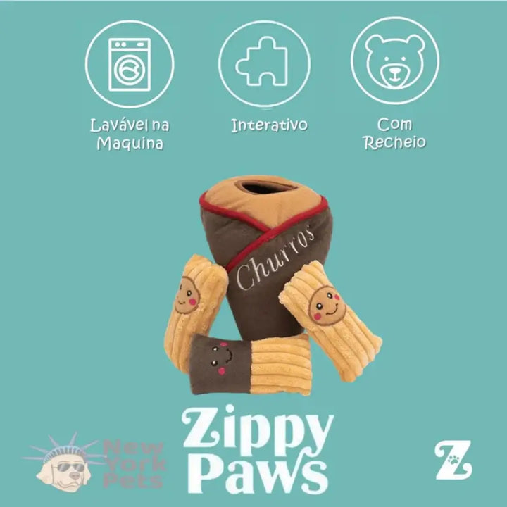 ZIPPYPAWS ZIPPY BURROW - CHURRO