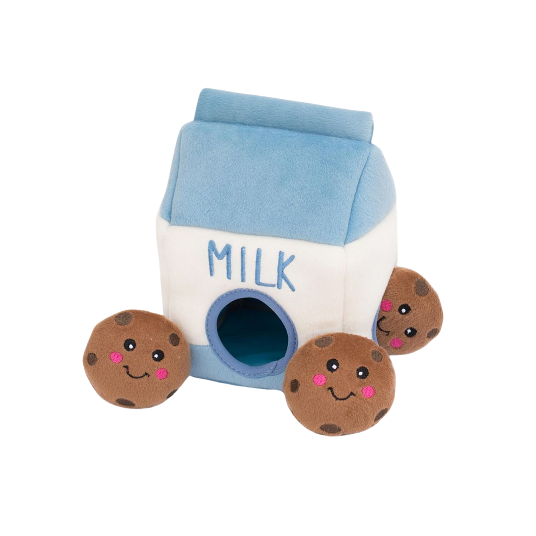 Zippy Baws Rabbit ZIPPYPAWS ZIPPY BURROW - MILK AND COOKIES – Pet Bites