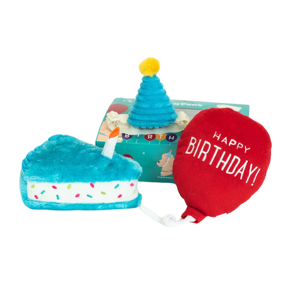 ZIPPYPAWS BIRTHDAY BOX - BLUE
